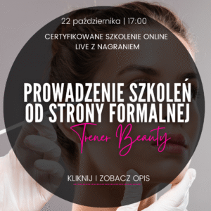 Szkolenie online - PROWADZENIE SZKOLEŃ