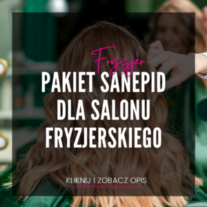 Pakiet SANEPID - dla salonu fryzjerskiego