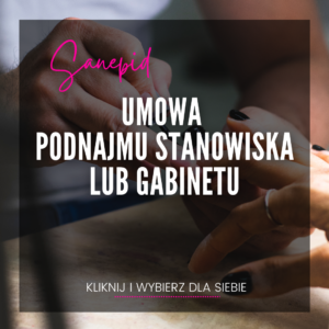 umowa podnajmu stanowiska, gabinetu - wzór dla branży beauty